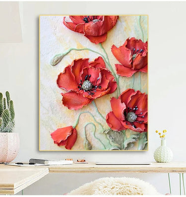 Elegant Scandinavian Flower Canvas Art - InspiredGrabs.com